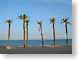 AMportVell.jpg Landscapes - Water beach sand coast ocean water palm trees barcelona spain