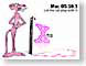 BJmacOSXpinky.jpg Animation Apple - Other Products cartoons cartoon characters mac os x macosx macosex pink panther