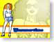 CHsummertime.jpg yellow women woman female girls Art - Illustration warmth heat bikini