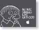 DMiRalph.jpg Logos, Apple simpsons black and white bw grayscale black & white Humor