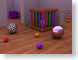 JBcage.jpg Art colors colours computer generated images cgi spheres balls orbs