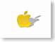 JMappleShadow.jpg Logos, Apple tangerine orange yellow