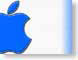 LSleftApple.jpg Logos, Apple white blue
