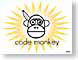 MJcodeMonkey.jpg print advertisement mammals animals white Art - Illustration