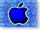 MWblueApple.jpg Logos, Apple apple indigo blue