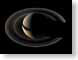NasaCresSaturn.jpg Spacescapes nasa black and white bw grayscale black & white satellite photography cassini imaging team cassini spacecraft esa european space agency