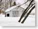 SMGsnowShed.jpg snow white Architecture photography tree branches