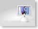SMHsurlyiMac.jpg Logos, Apple white blue Apple - iMac, 2002