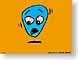 TazlExpFiftyFour.jpg face icon yellow Art - Illustration blue