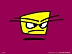 TazlExpFiftyTwo.gif Animation face icon yellow Art - Illustration burgundy